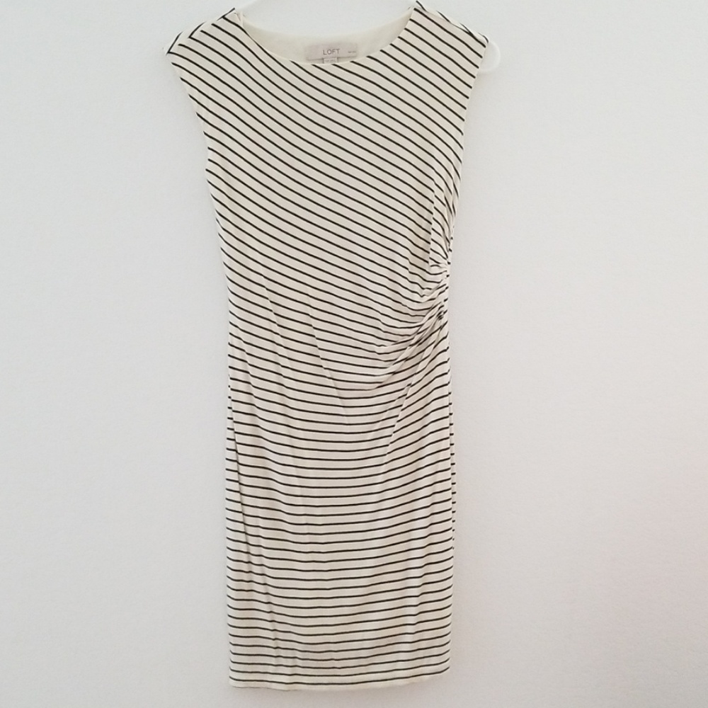 Loft stripped dress